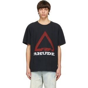 Rhude Black Rhonda 2 T-Shirt